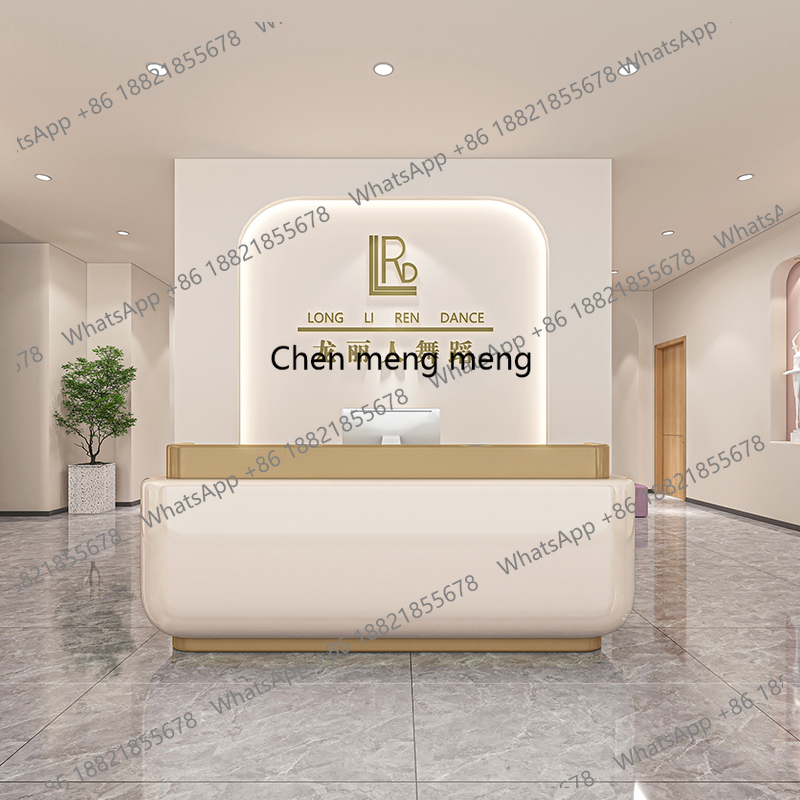 Reception Desk Counter - Painted Bar Counter Reception Desk Beauty