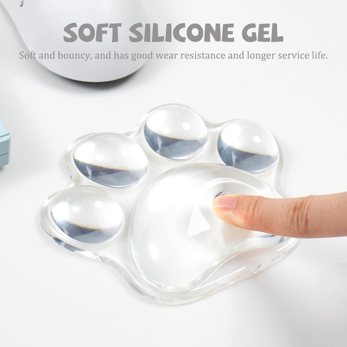 Office Footrest Cushion - Cute Gaming Mouse Pad Wrist Rest