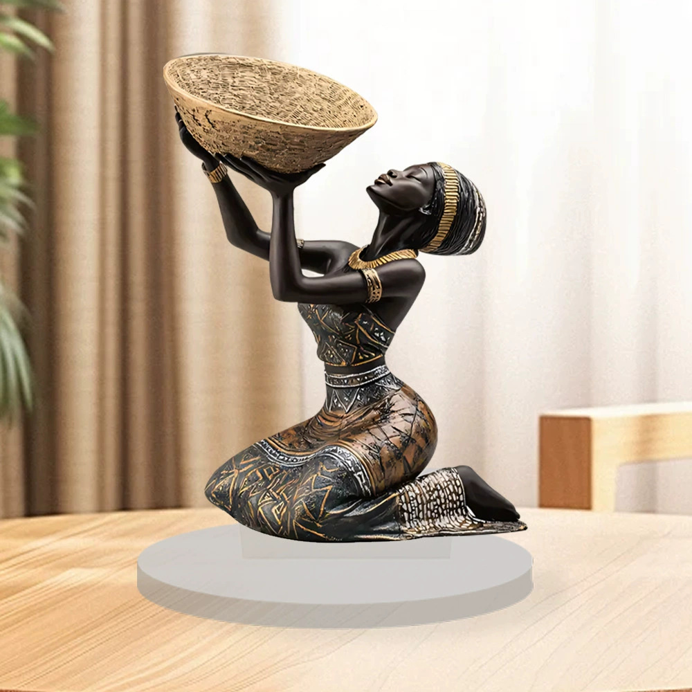 Office Furniture Hon - 2d Flat Woman Acrylic Tabletop Decorative