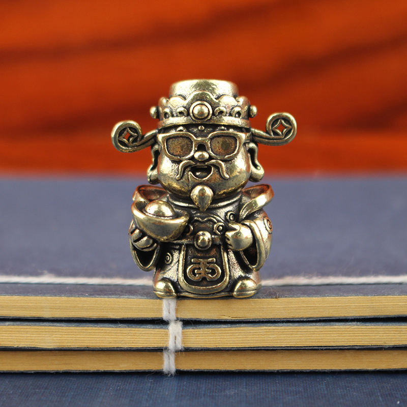 Office Furniture Hon - Brass God of Wealth Statue, Cool