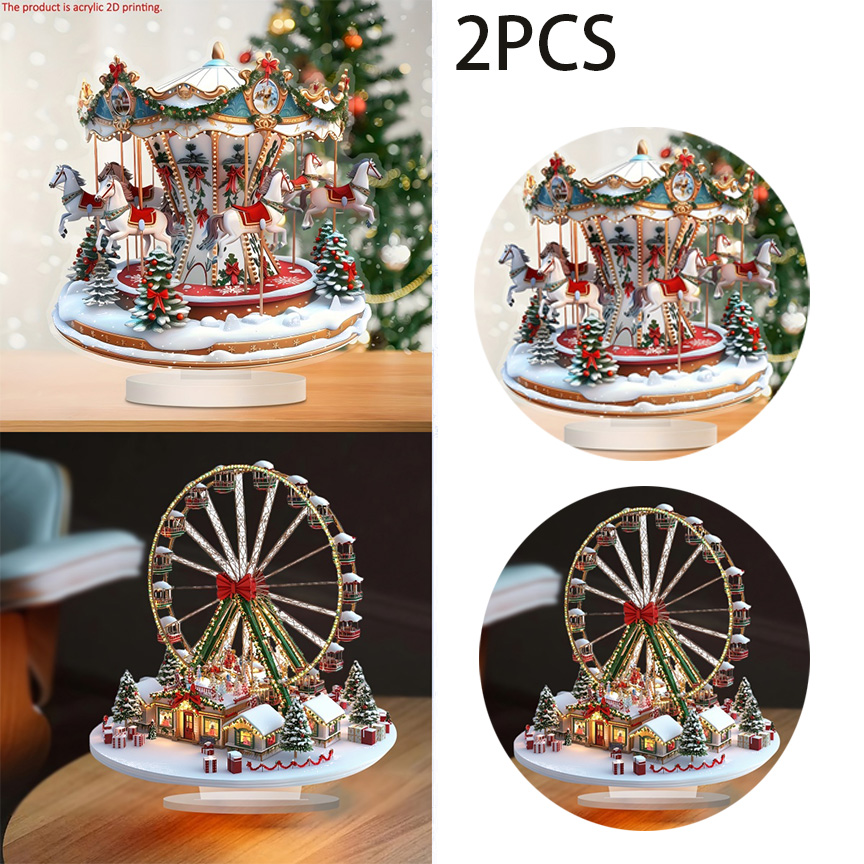 Office Furniture Hon - 2D Acrylic Ferris Wheel Carousel Fantasy