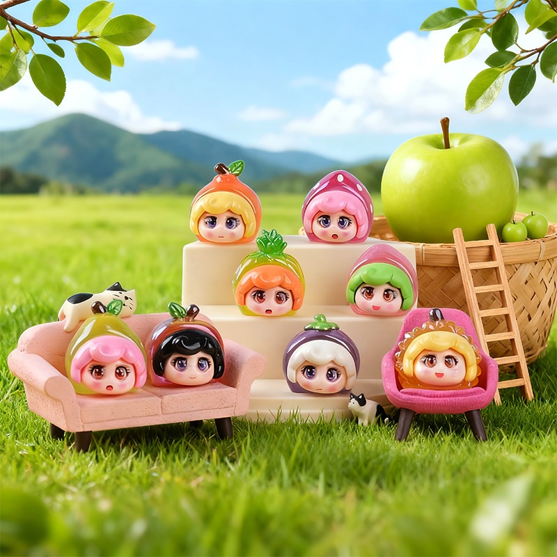 Office Furniture Table - Cute Fruit Blind Box Beads Home