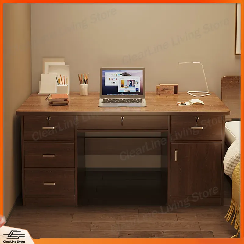 Office Furniture Rental - Solid Wood Desk Student Study Table