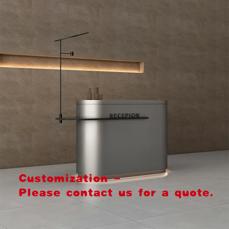 Reception Desk Counter - custom.Nordic Minimalist Reception Desk Modern Stylish