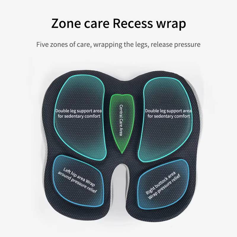Memory Foam Cushion Non Slip O - Office Footrest Cushion 评论和价格