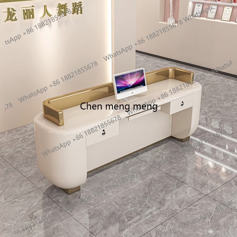 Painted Bar Counter Reception  - Reception Desk Counter 评论和价格