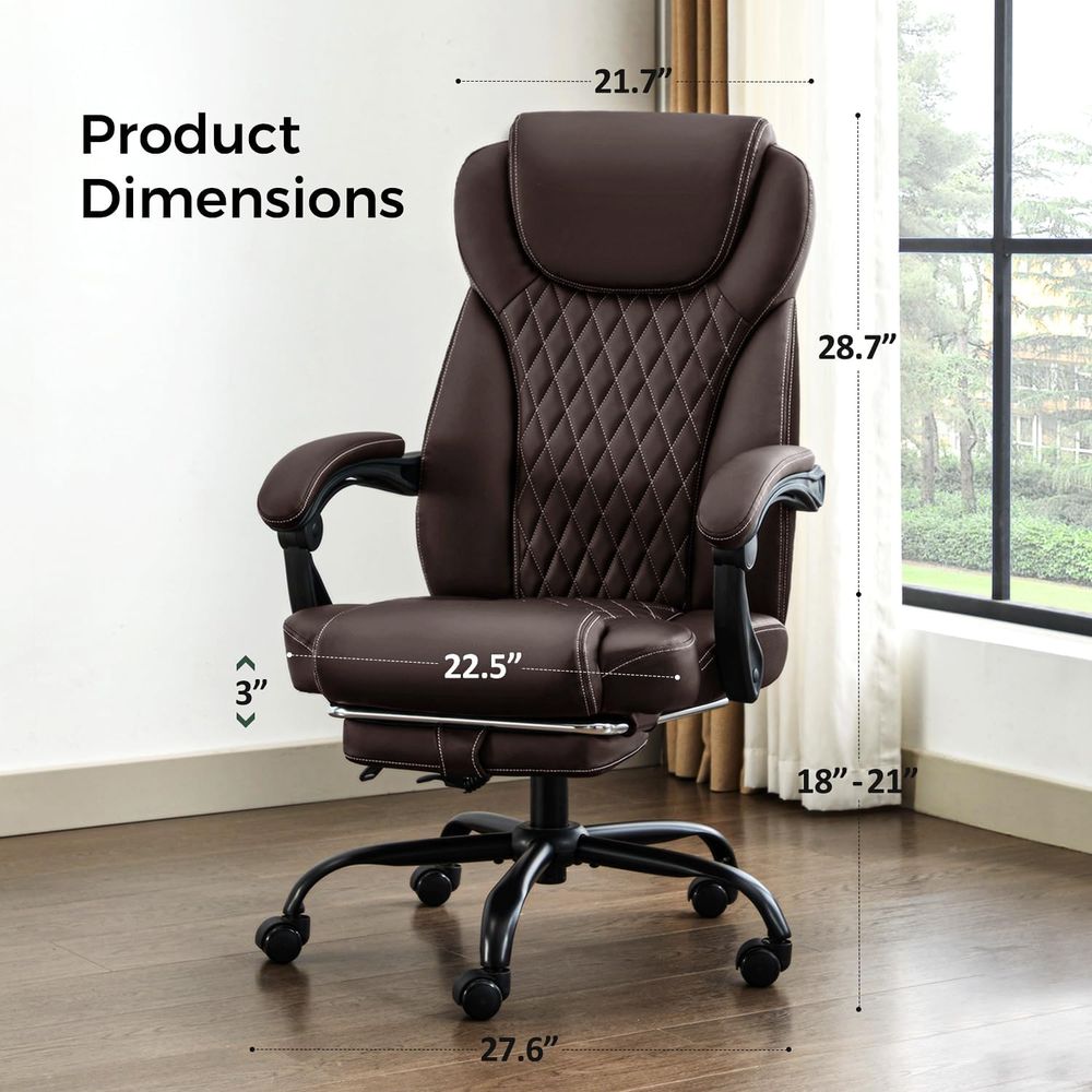 Office Chair,Big and Tall Offi - Office Furniture Ergonomic 评论和价格