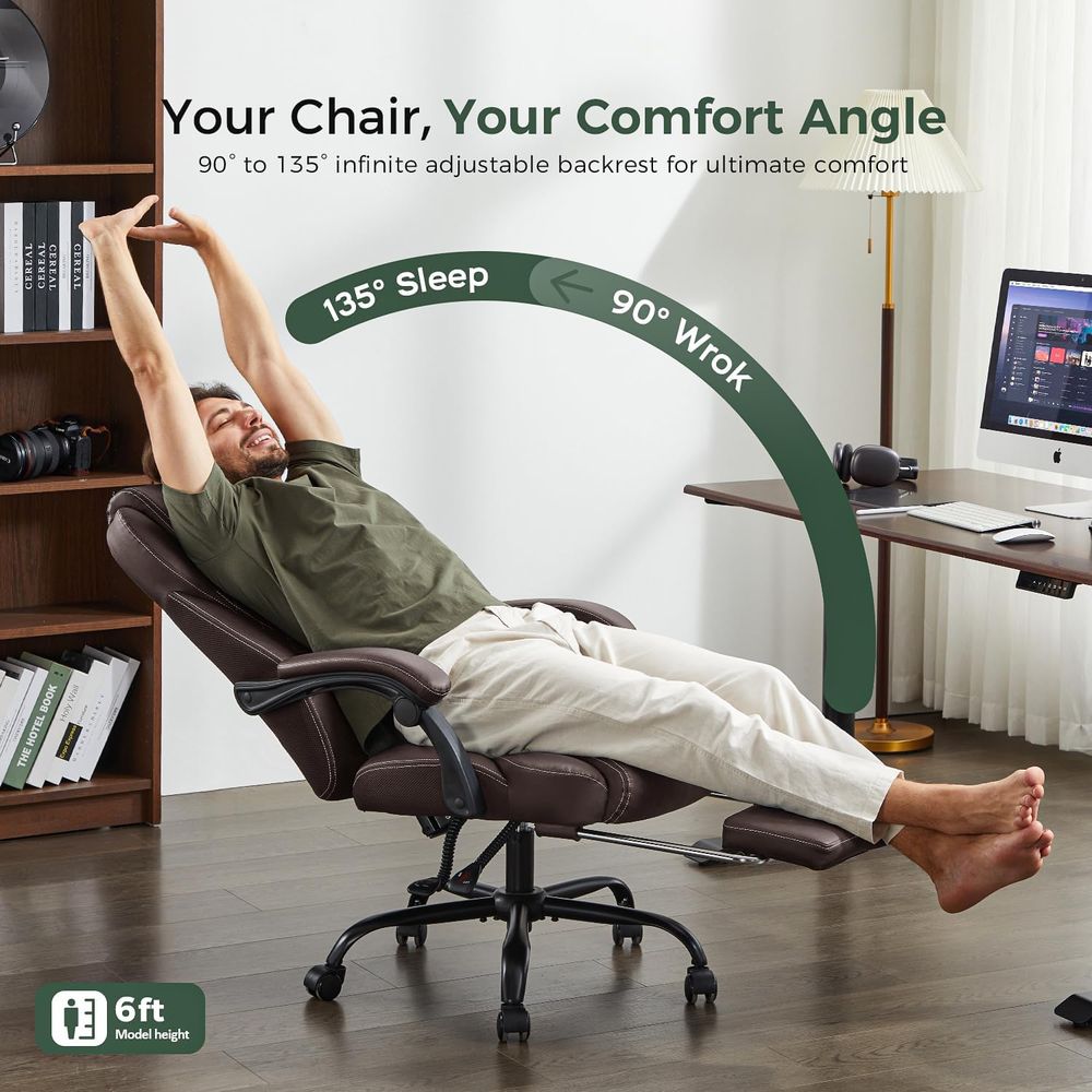 Office Chair,Big and Tall Offi - Office Furniture Ergonomic 评论和价格