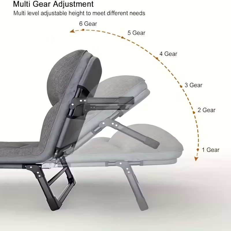 Portable Folding Lounge Reclin - Office Furniture Ergonomic 评论和价格