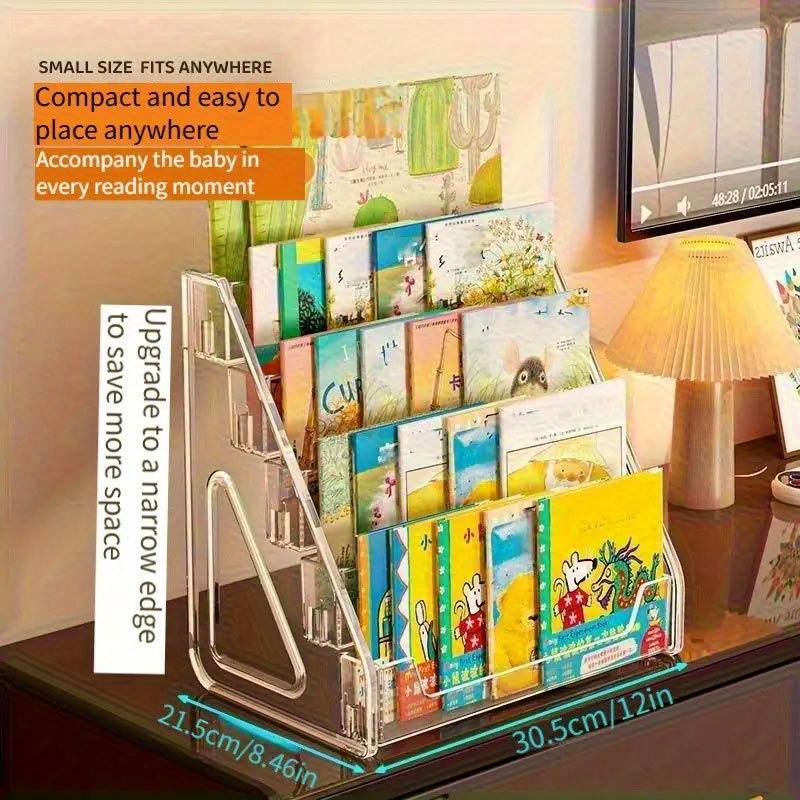 3/5 Tier Acrylic Bookshelf Det - Bookshelf 5 Tier 评论和价格