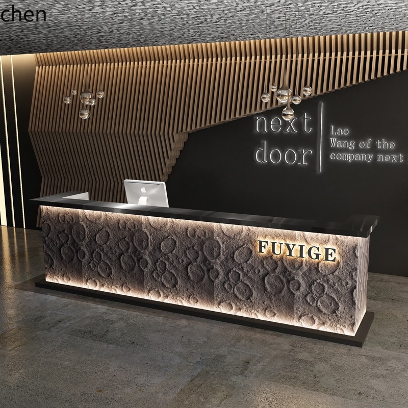 ZML Front Desk Hotel Cashier C - Reception Desk Counter 评论和价格