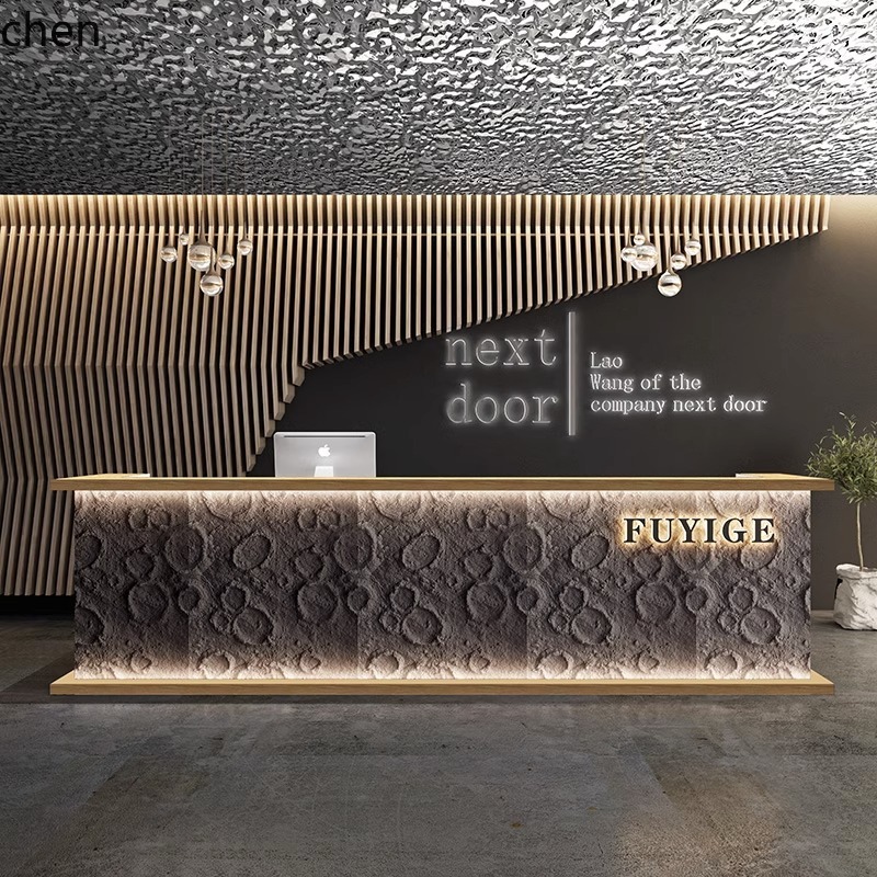 ZML Front Desk Hotel Cashier C - Reception Desk Counter 评论和价格