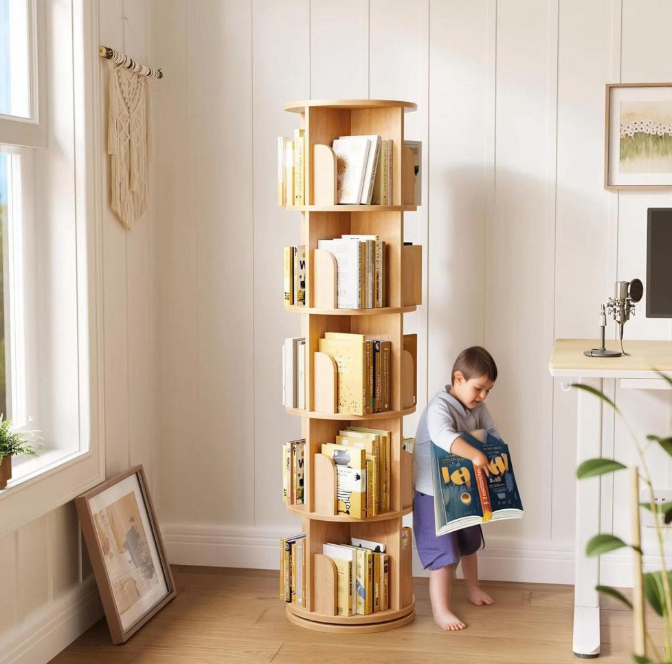 Baby Cabinet 5 Tall Tiers Floo - Bookshelf 5 Tier 评论和价格