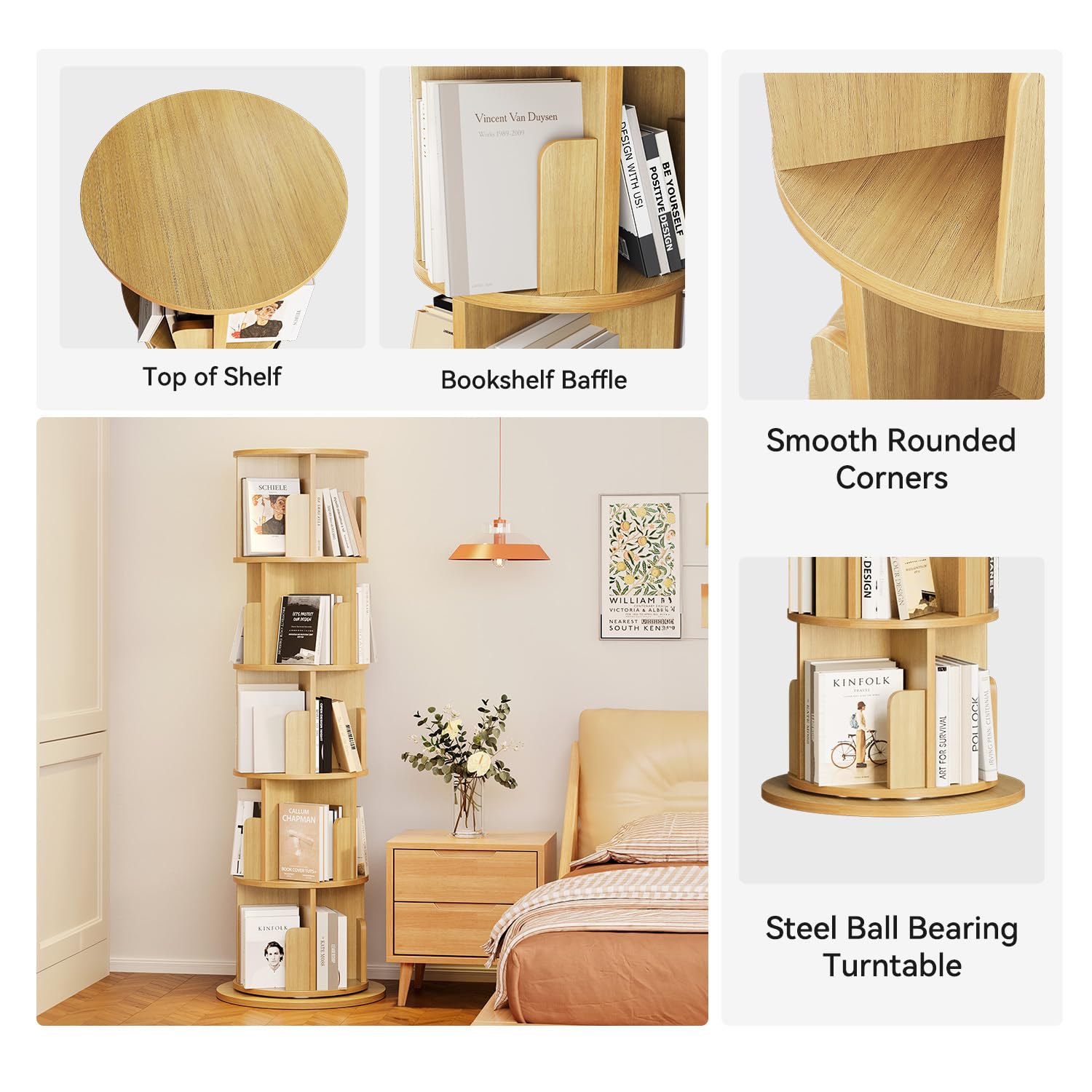 Baby Cabinet 5 Tall Tiers Floo - Bookshelf 5 Tier 评论和价格