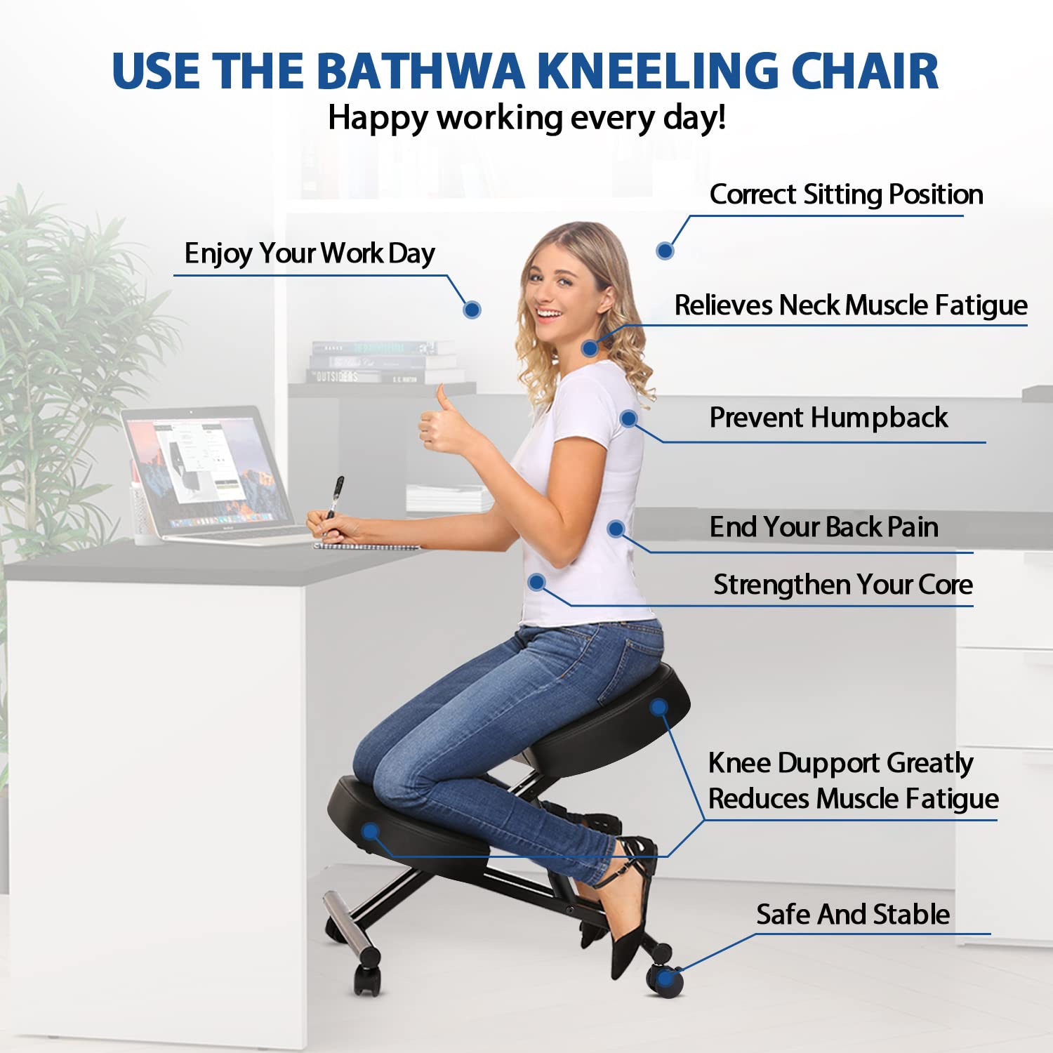Kneeling Chair Ergonomic for O - Office Furniture Ergonomic 评论和价格