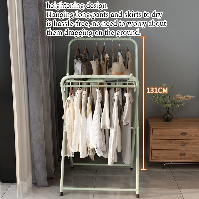 Clothes drying rack floor-to-c - Coat Rack Standing 评论和价格