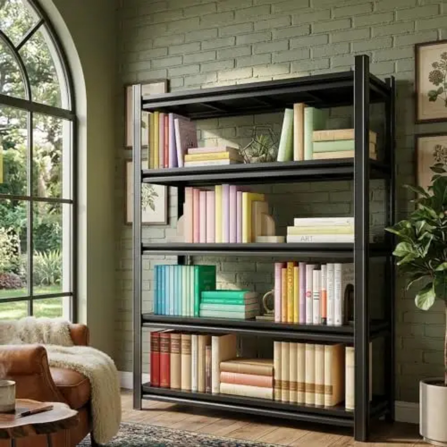 5-Tier Heavy Duty Bookshelf, 7 - Bookshelf 5 Tier 评论和价格