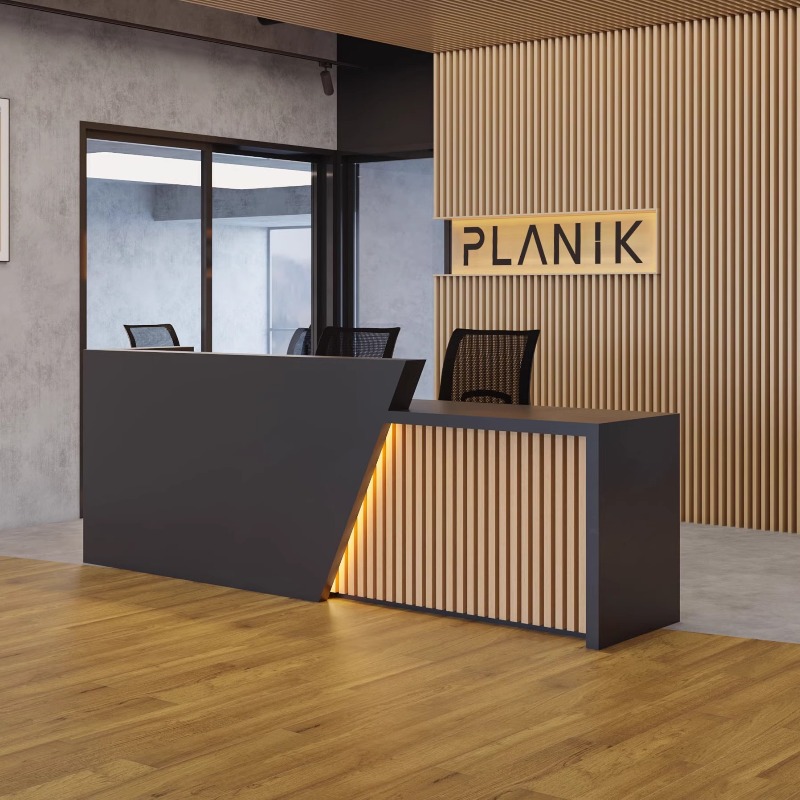 Company front desk, reception  - Reception Desk Counter 评论和价格