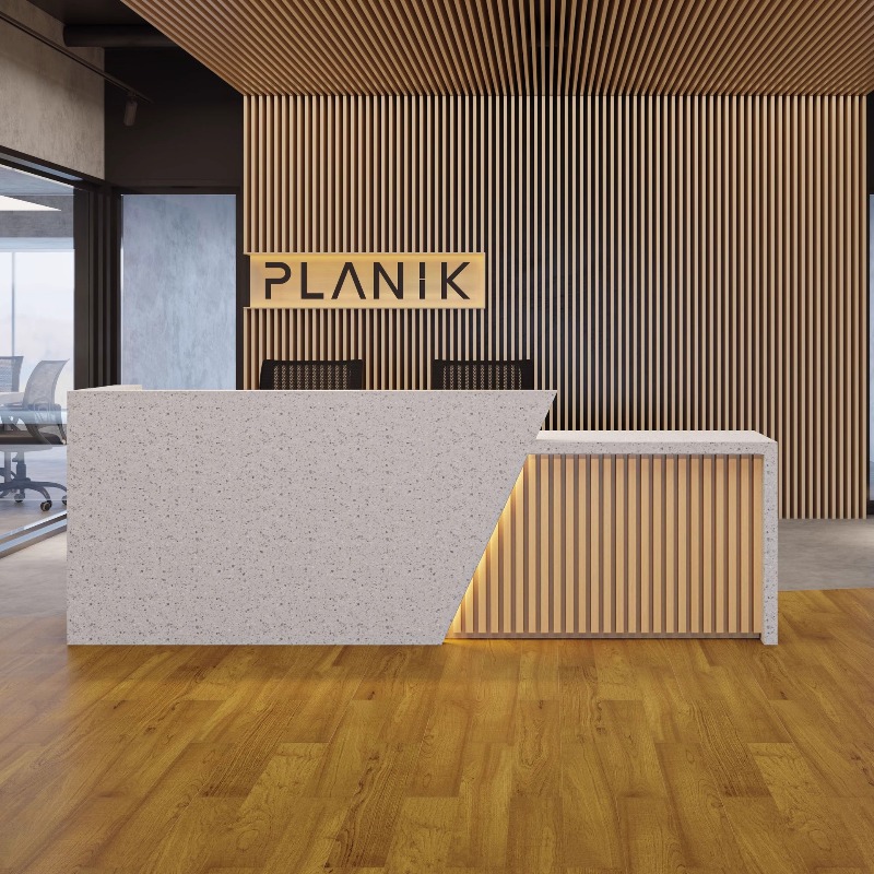 Company front desk, reception  - Reception Desk Counter 评论和价格