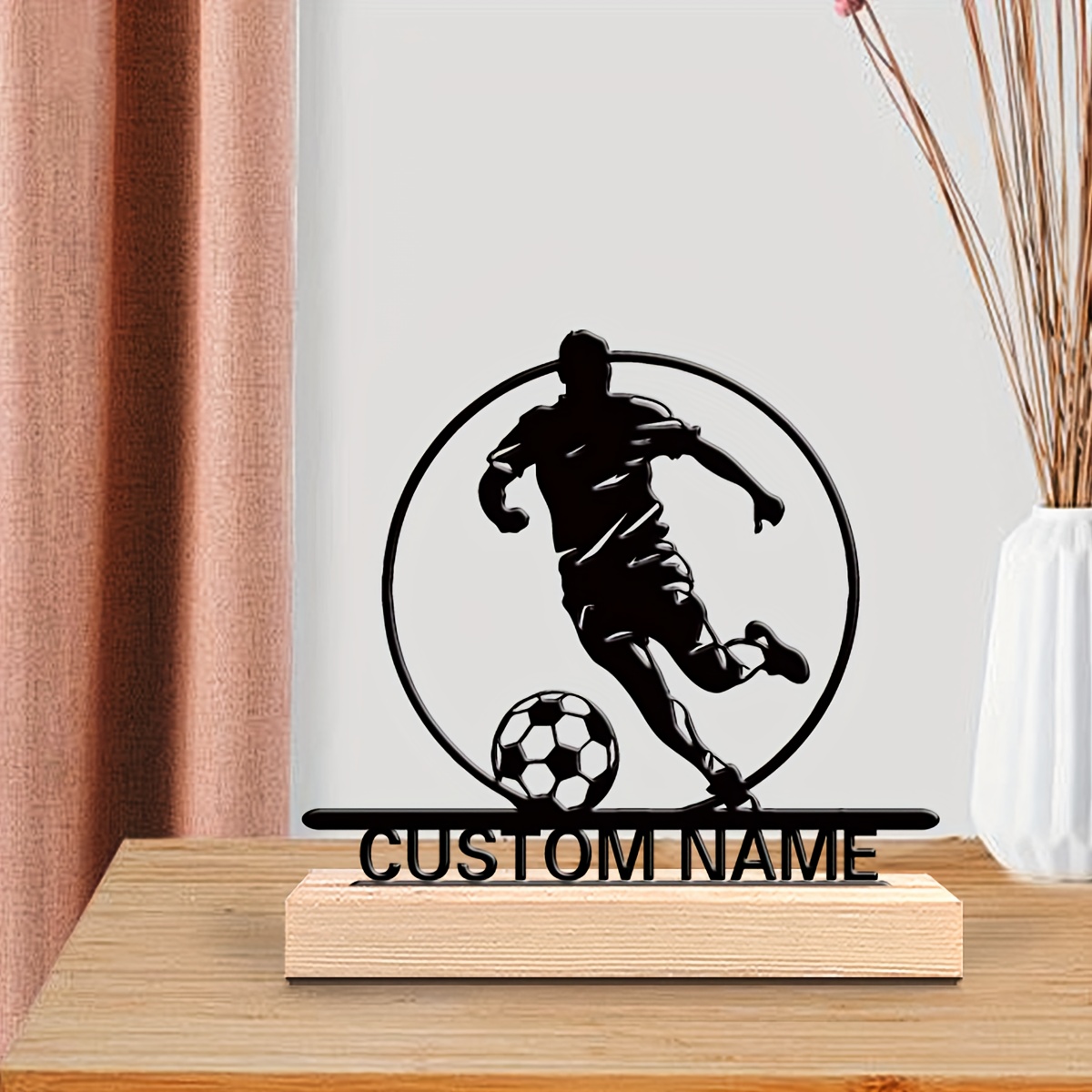 Custom Soccer Player Metal Sta - Office Furniture Desk 评论和价格
