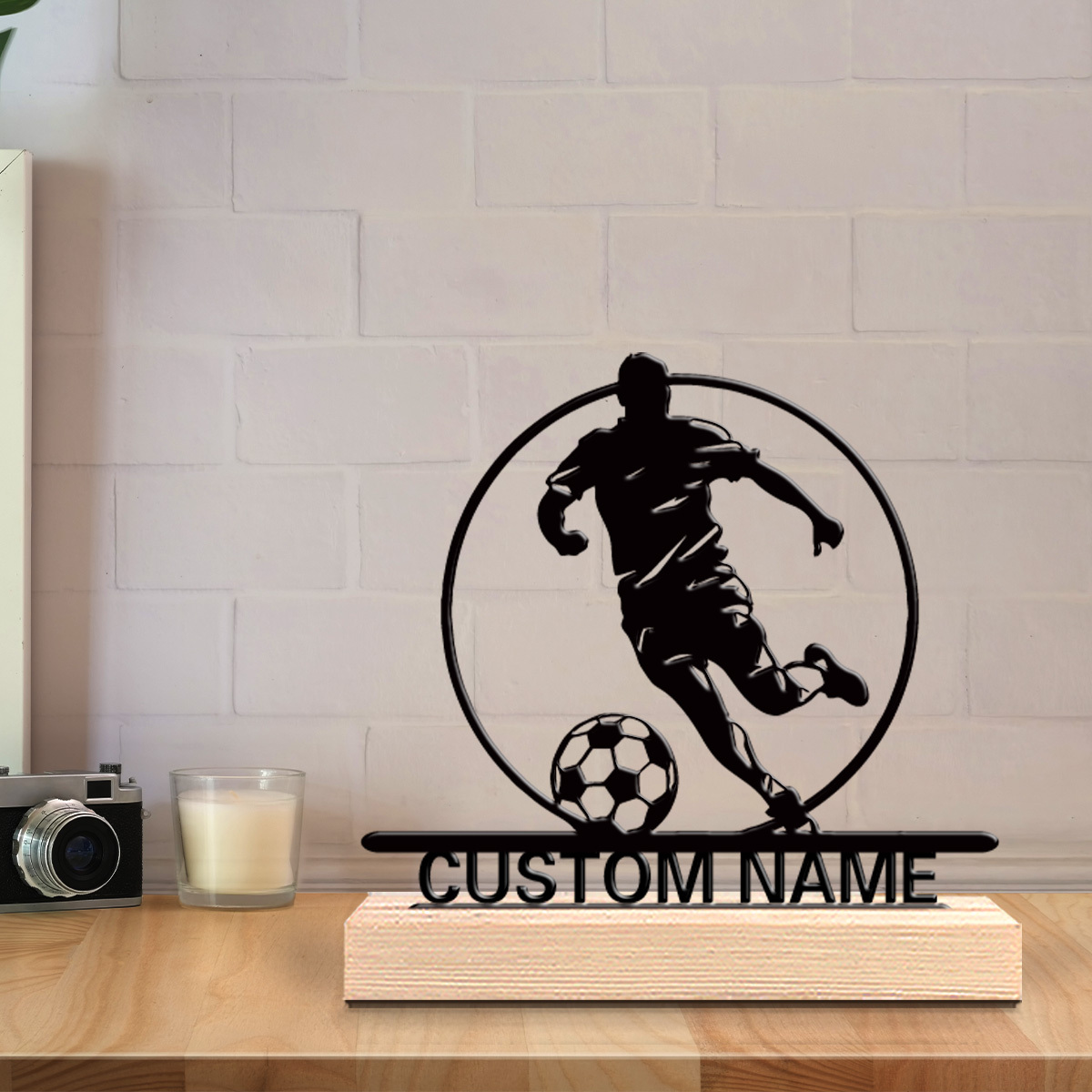 Custom Soccer Player Metal Sta - Office Furniture Desk 评论和价格
