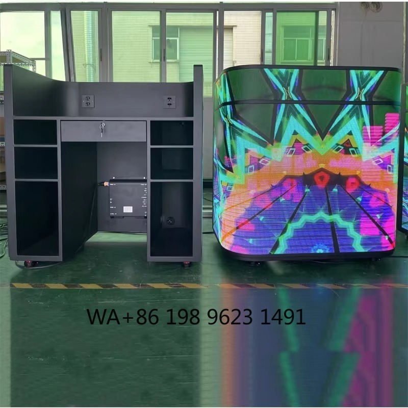 New Dynamic Video LED Screen C - Reception Desk Counter 评论和价格