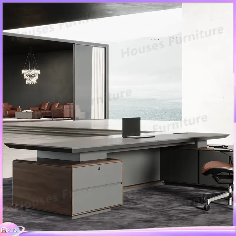 Luxury Executive Desk Solid Wo - Office Furniture Desk 评论和价格