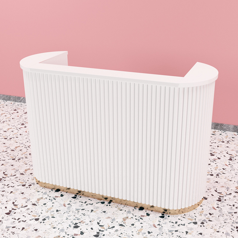 custom.Customizable Modern Lux - Reception Desk Counter 评论和价格