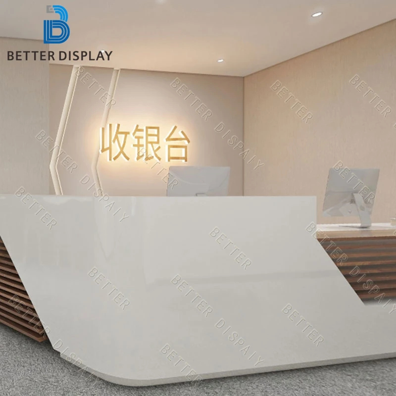 custom.Reception Custom Luxury - Reception Desk Counter 评论和价格