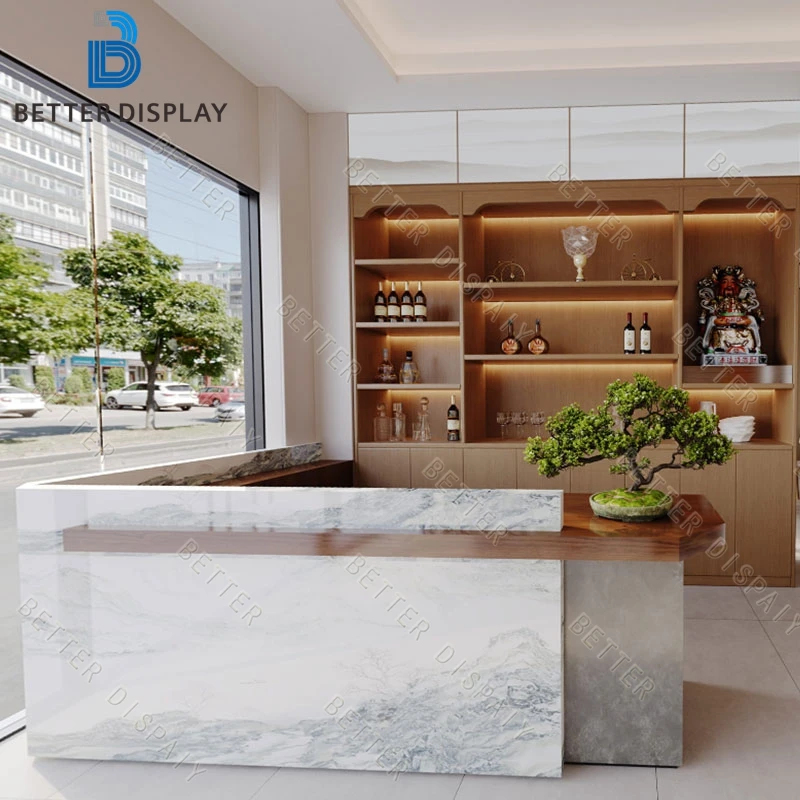 custom.Reception Custom Luxury - Reception Desk Counter 评论和价格