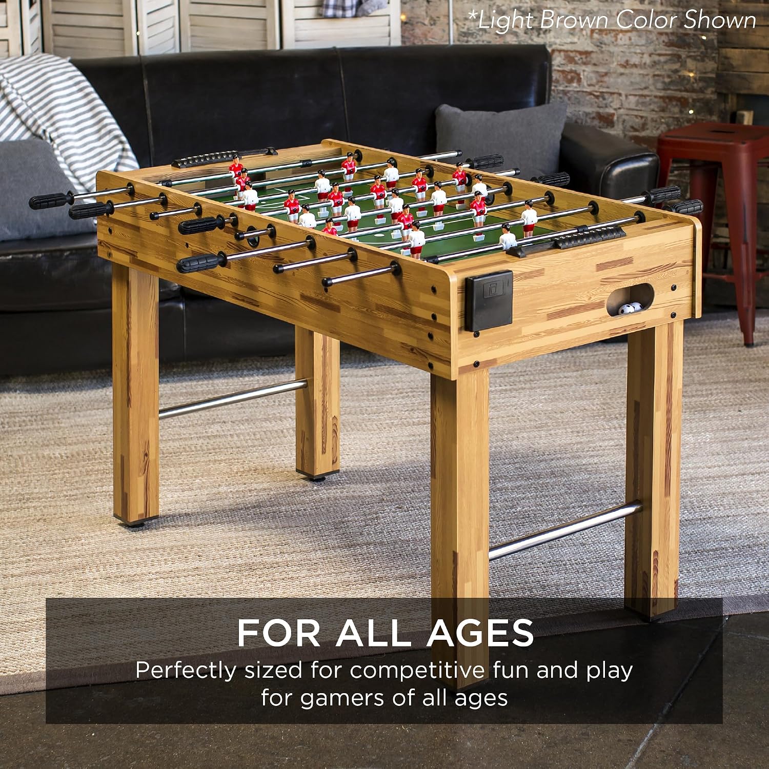 Foosball Table Full Size Socce - Office Furniture Ergonomic 评论和价格