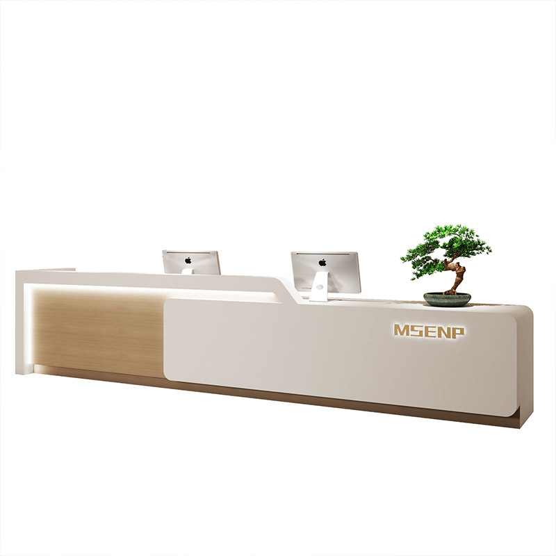 High-end Modern Checkout Count - Reception Desk Counter 评论和价格
