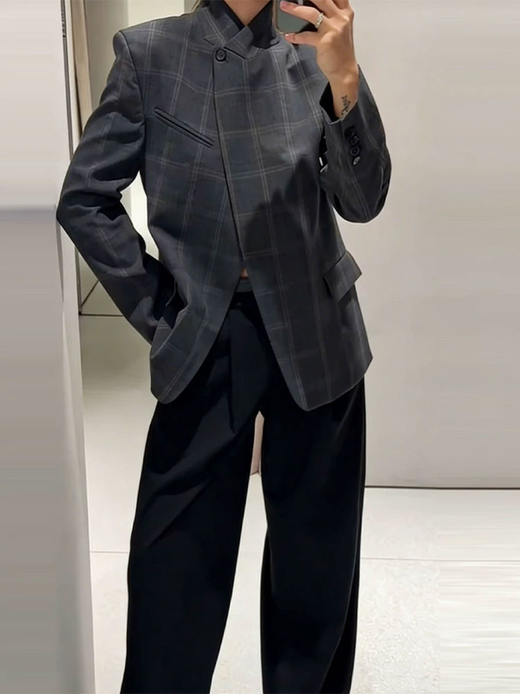HH 2026 Spring Plaid Blazer Ja - Coat Rack Standing 评论和价格