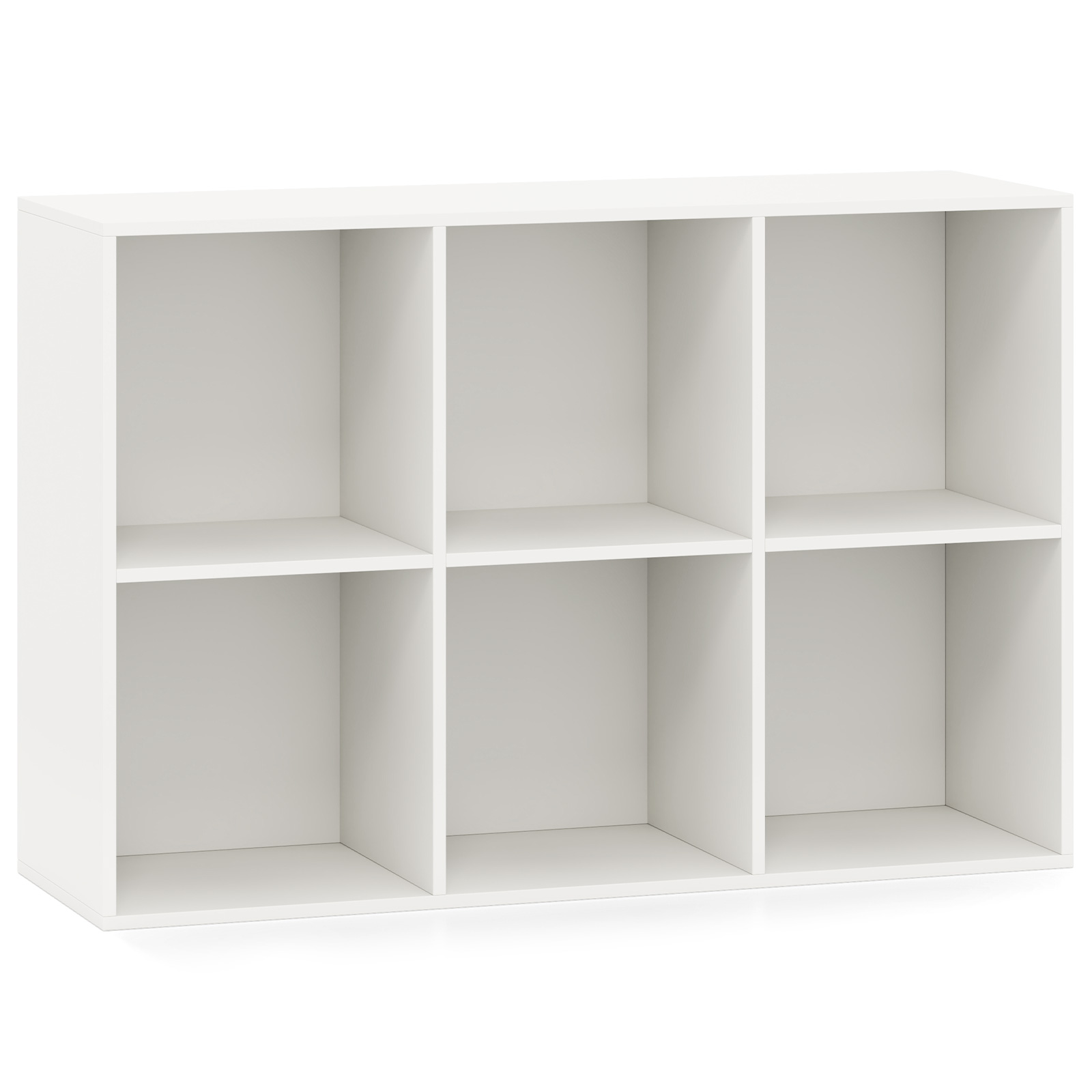 6-Cube Bookcase Modern 3-Tier  - Bookshelf 5 Tier 评论和价格