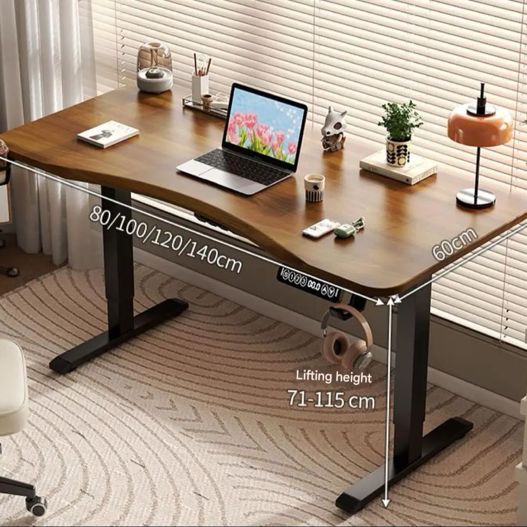 80/100/120/140cm Height Adjust - Gaming Desk With Hutch 评论和价格