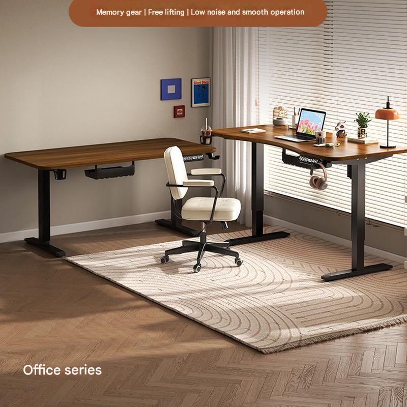 80/100/120/140cm Height Adjust - Gaming Desk With Hutch 评论和价格