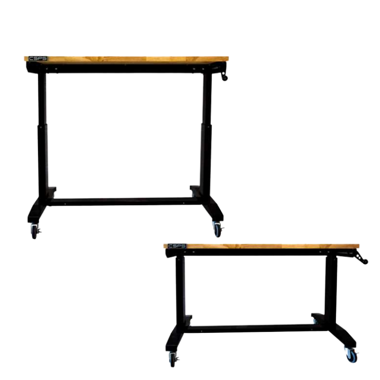 Adjustable Height Table 132Cm  - Office Furniture Vietnam 评论和价格