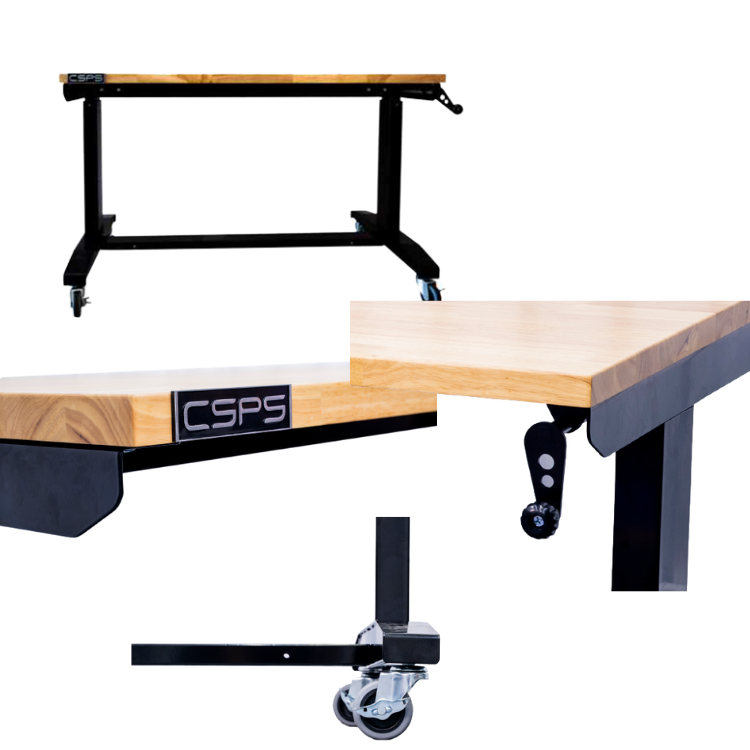 Adjustable Height Table 132Cm  - Office Furniture Vietnam 评论和价格