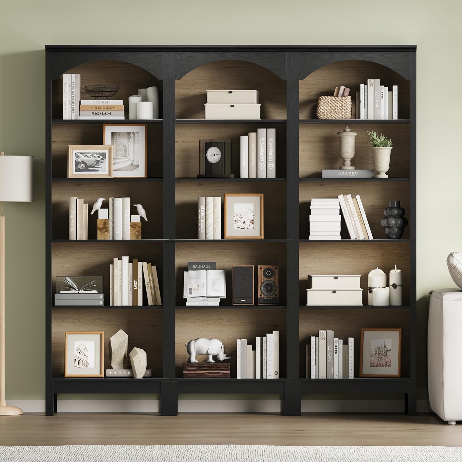 Arched Bookshelf with 5 Tier O - Bookshelf 5 Tier 评论和价格