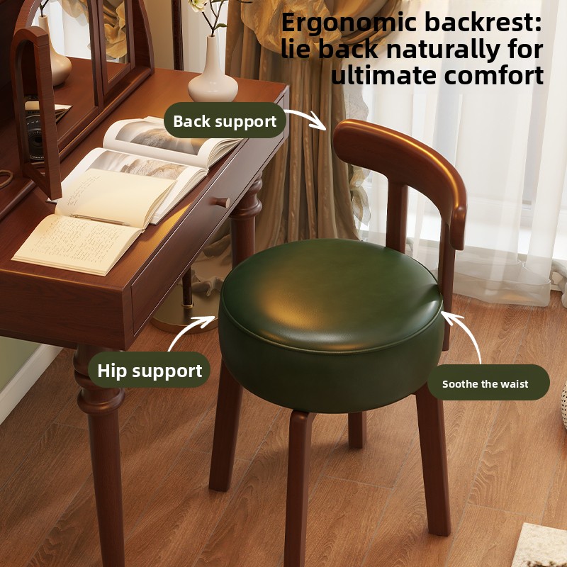 Solid wood rotating dressing c - Office Furniture Desk 评论和价格