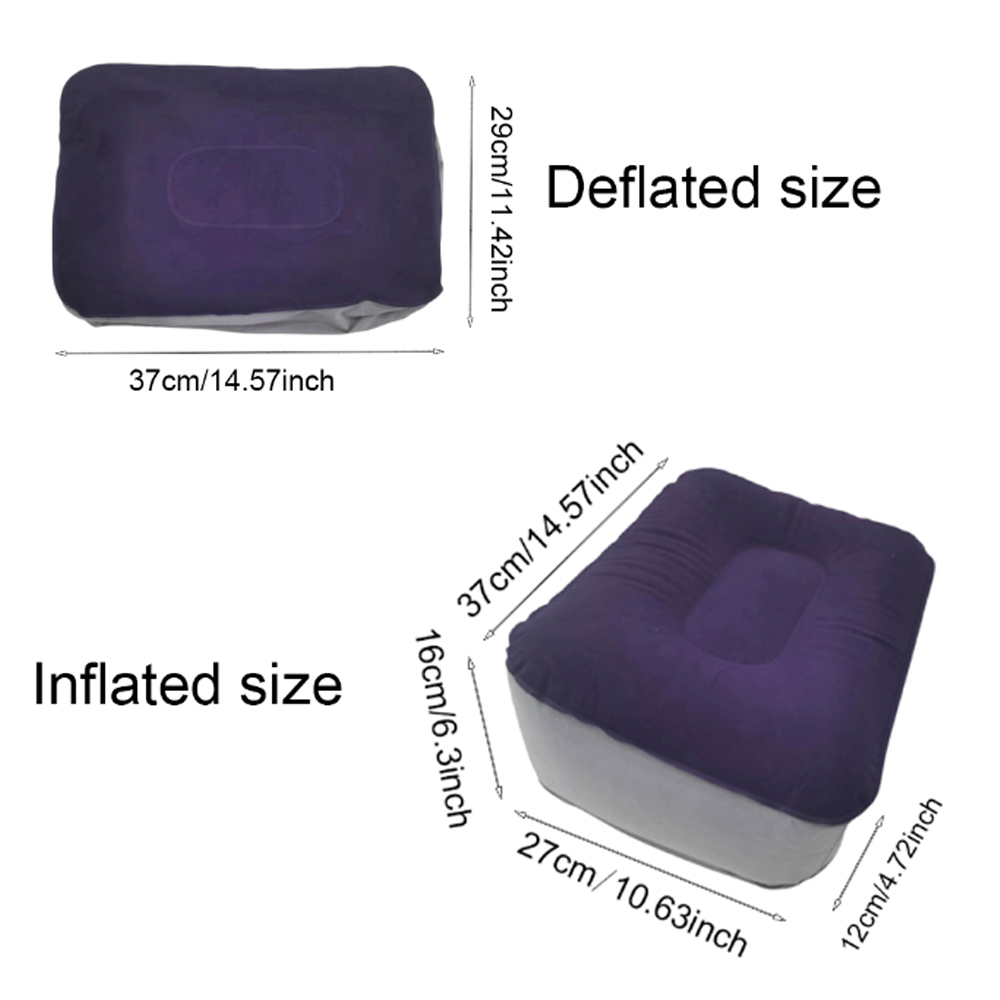 Inflatable Footrest Pillow PVC - Office Footrest Cushion 评论和价格