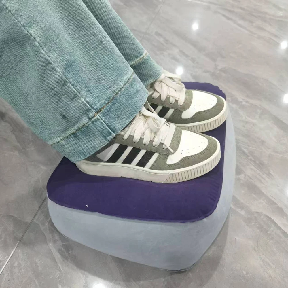Inflatable Footrest Pillow PVC - Office Footrest Cushion 评论和价格