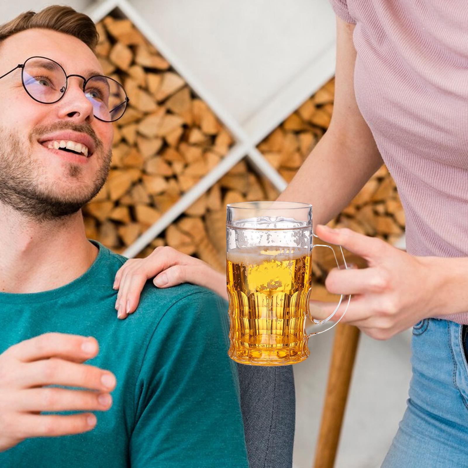 Fake Beer Mug Funny Water Cup, - Office Furniture Table 评论和价格