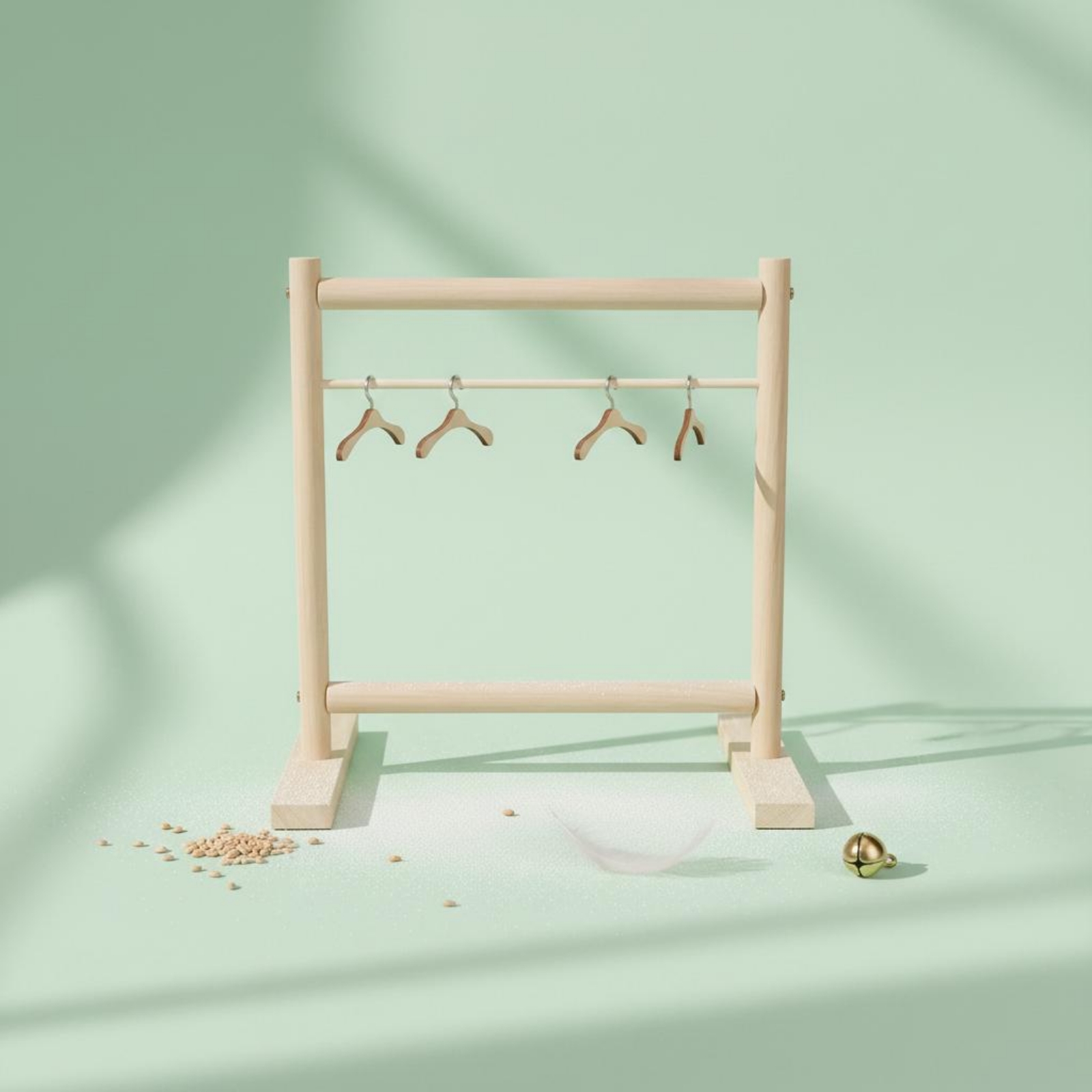 Wooden Bird Clothes Rack Free  - Coat Rack Standing 评论和价格