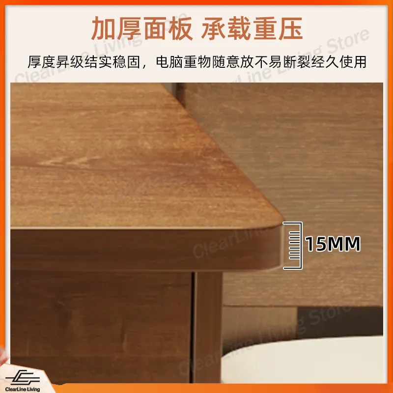 Solid Wood Desk Student Study  - Office Furniture Rental 评论和价格