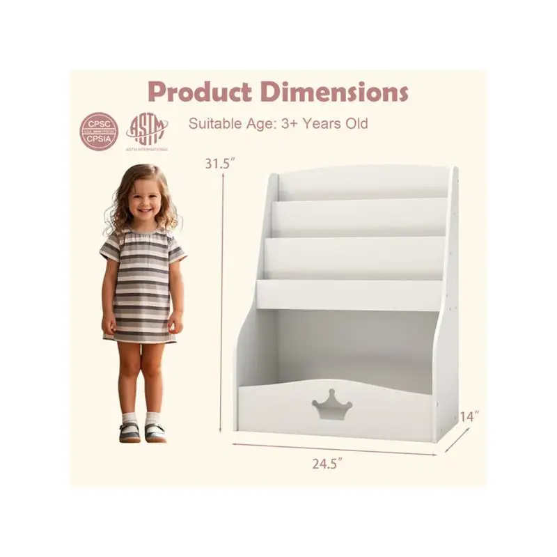 3-Tier Bookshelf & Toy Storage - Bookshelf 5 Tier 评论和价格