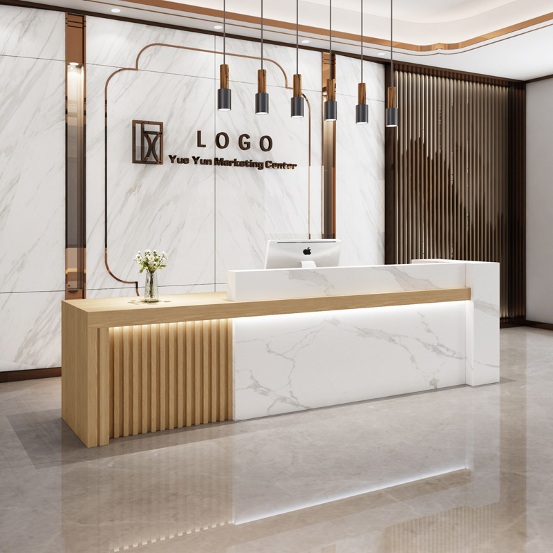 Company Front Desk Checkout Co - Reception Desk Counter 评论和价格