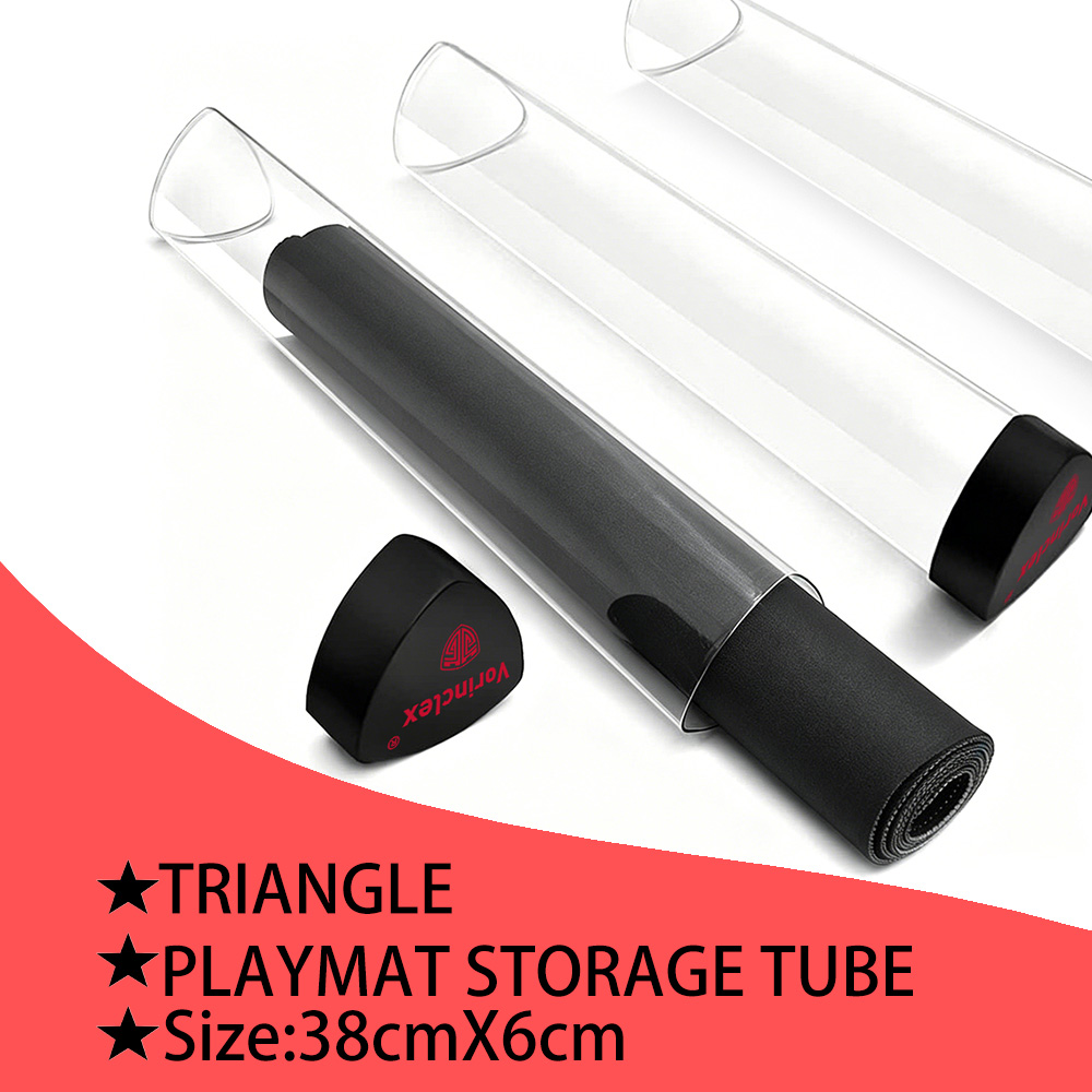 Triangle Playmat Storage Tube  - Gaming Desk With Hutch 评论和价格