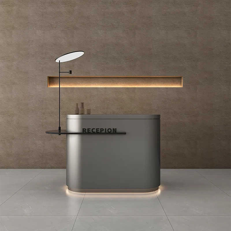 custom.Nordic Minimalist Recep - Reception Desk Counter 评论和价格